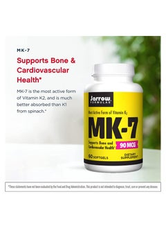 jarrow formulas MK-7 90 mcg Softgels 60'S  - Image 2