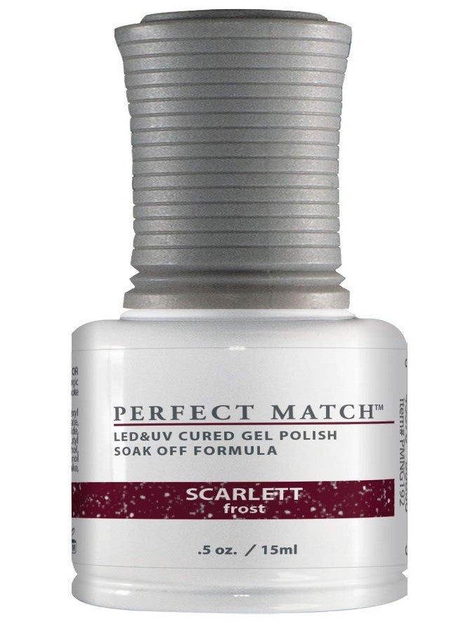 LECHAT Perfect Match Gel Polish, Scarlett, 0.5 Ounce (PMS192)