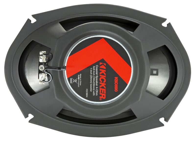 Kicker سماعات كيكير 51KSC6904 من سلسلة KS مقاس 6x9 مع مكبرات صوت 1 بوصة، 4 أوم، زوج - Image 4