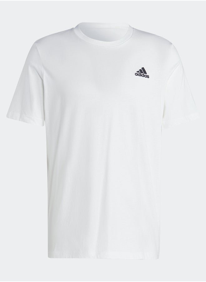 Adidas - Essentials Single Jersey Embroidered Small Logo T-Shirt - Image 1