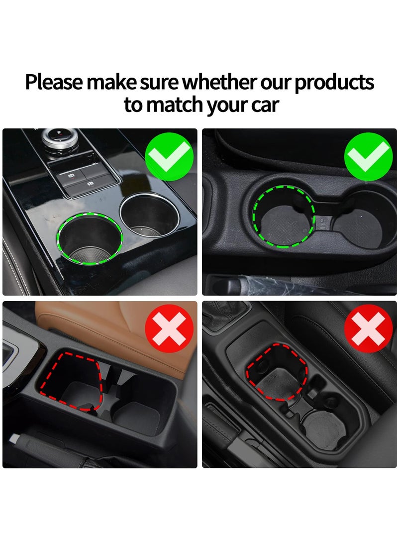 Universal Car Cup Holder Expander with Adjustable Base for Two Cups, Coffee Mugs, Bottles, Phone and Key Organizer, Perfect Truck Accessories for Men - Image 5