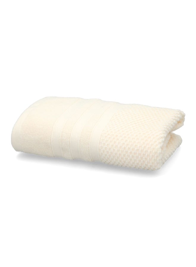 Valentini Highly Absorbent Premium Quality Hand Towel Ivory 50 x 100 cm - Image 1