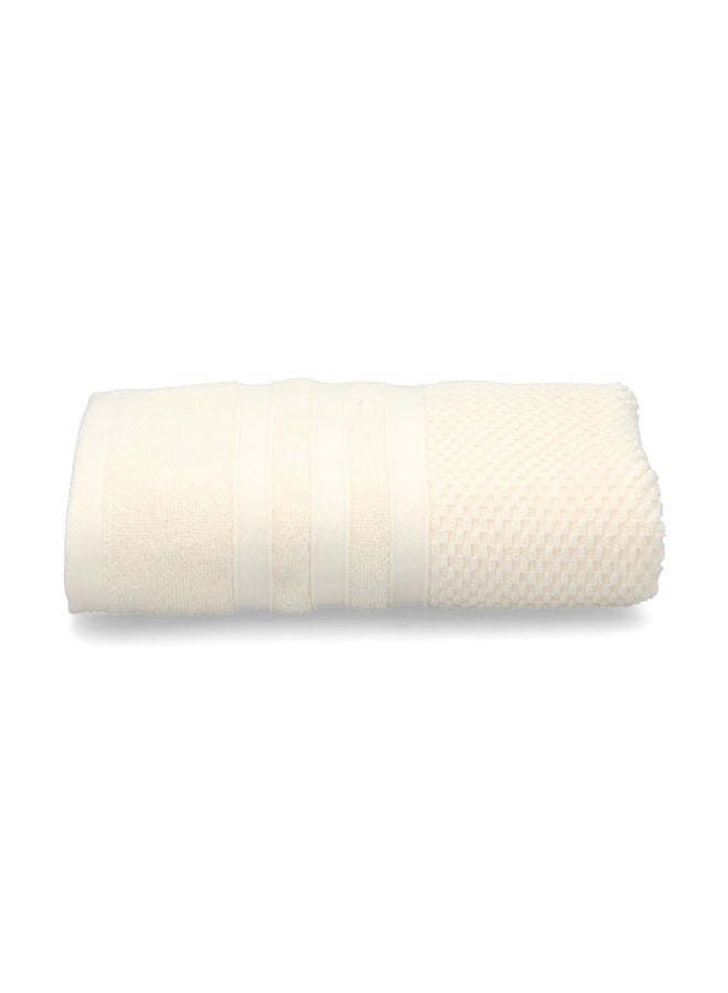 Valentini Highly Absorbent Premium Quality Hand Towel Ivory 50 x 100 cm - Image 3