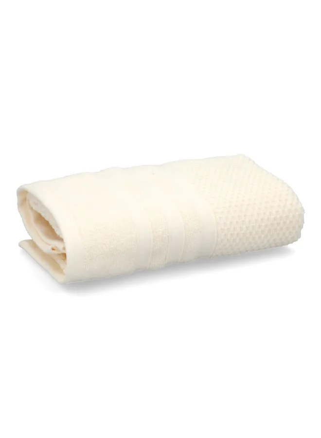 Valentini Highly Absorbent Premium Quality Hand Towel Ivory 50 x 100 cm
