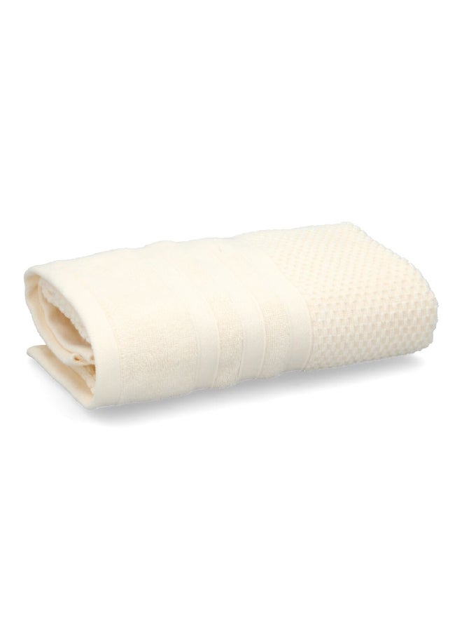 Valentini Highly Absorbent Premium Quality Hand Towel Ivory 50 x 100 cm - Image 2