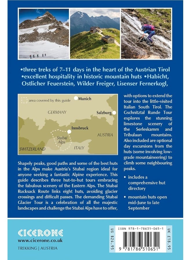 Trekking in Austria's Stubai Alps: Hiking and mountaineering on the Stubai Rucksack Route, Stubai Glacier Tour and Gschnitztaler Rundtour - Image 2