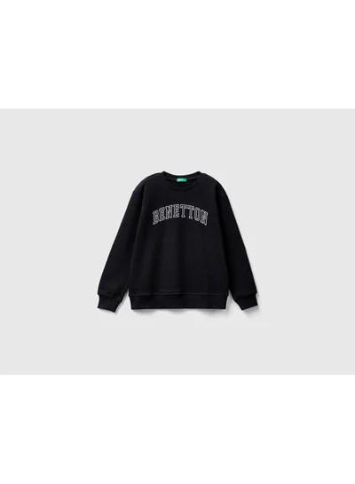 يونايتد كولورز أوف بينتيون Sweatshirt With Logo Print