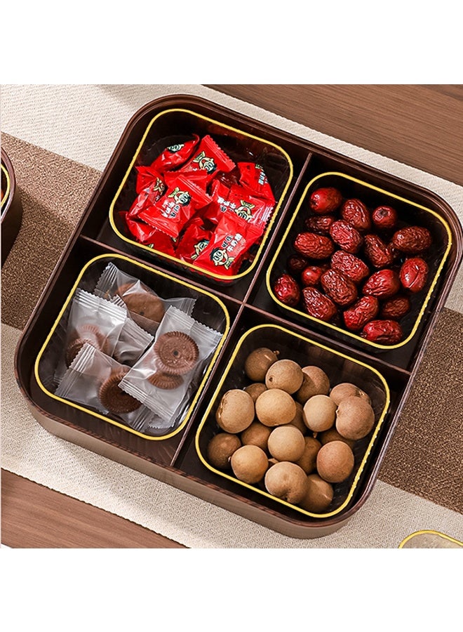 موندا مجموعة تخزين الطعام: صندوق فواكه مجففة، صينية مكسرات، صندوق شاي حلوى، صندوق تمور مجففة - Image 4