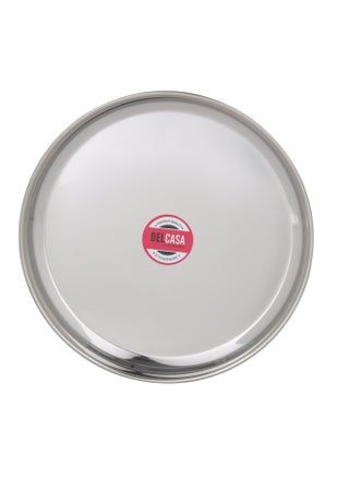 12-inch Bidding Thali Stainless Steel Plate DC2437 Dishwasher Safe Plate - pzsku/Z22A547649F9E0E2BEE87Z/45/_/1718250546/cef756e5-444a-4e1c-bfd8-98bf48907c00