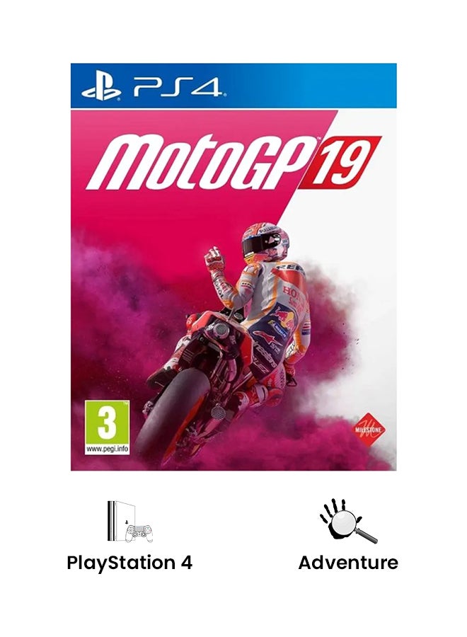 مايلستون لعبة "MotoGP 19" (إصدار عالمي) - مغامرة - playstation_4_ps4 - Image 2