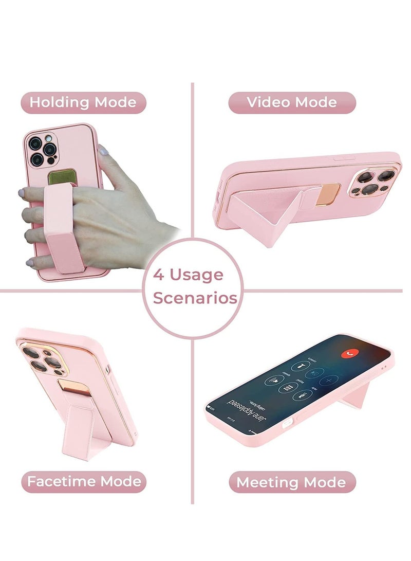 MIGOFAST iPhone 15 Pro max Premium Luxury Leather Case Magnetic Car Mount Holder Horizontal Vertical Kickstand Cover with Camera Protection - Image 2