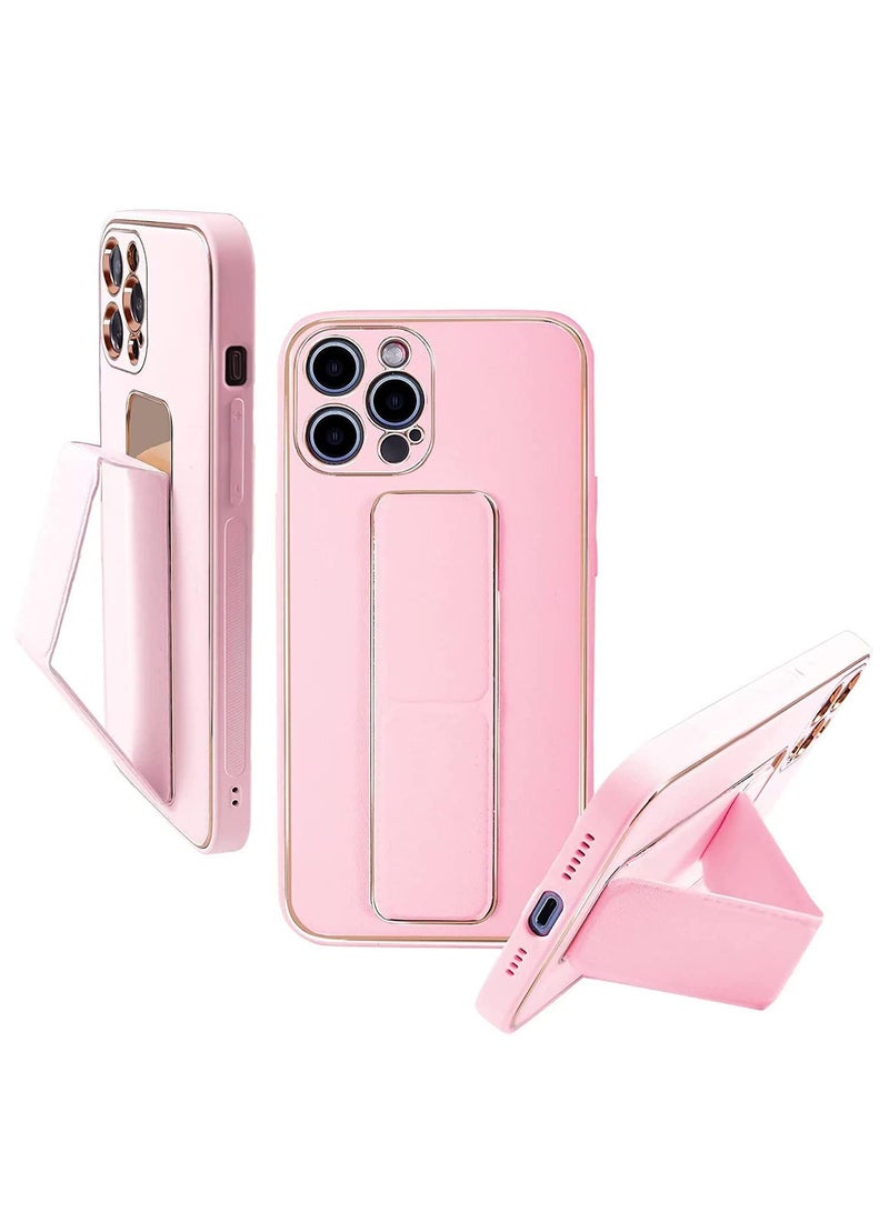 MIGOFAST iPhone 15 Pro max Premium Luxury Leather Case Magnetic Car Mount Holder Horizontal Vertical Kickstand Cover with Camera Protection - Image 1