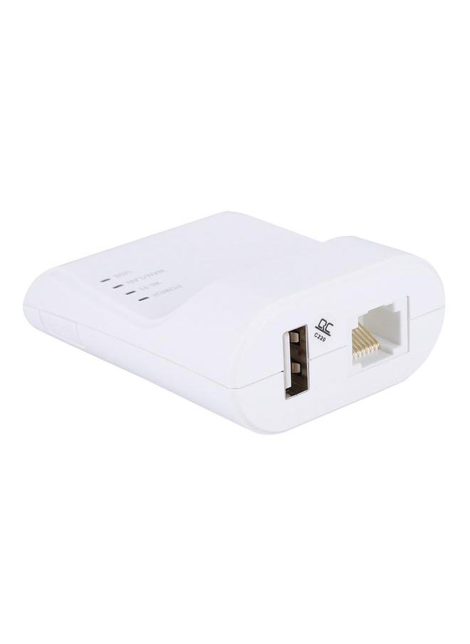 High Speed USB Printer Network Print Server Adapter Share LAN Ethernet Networking Printers