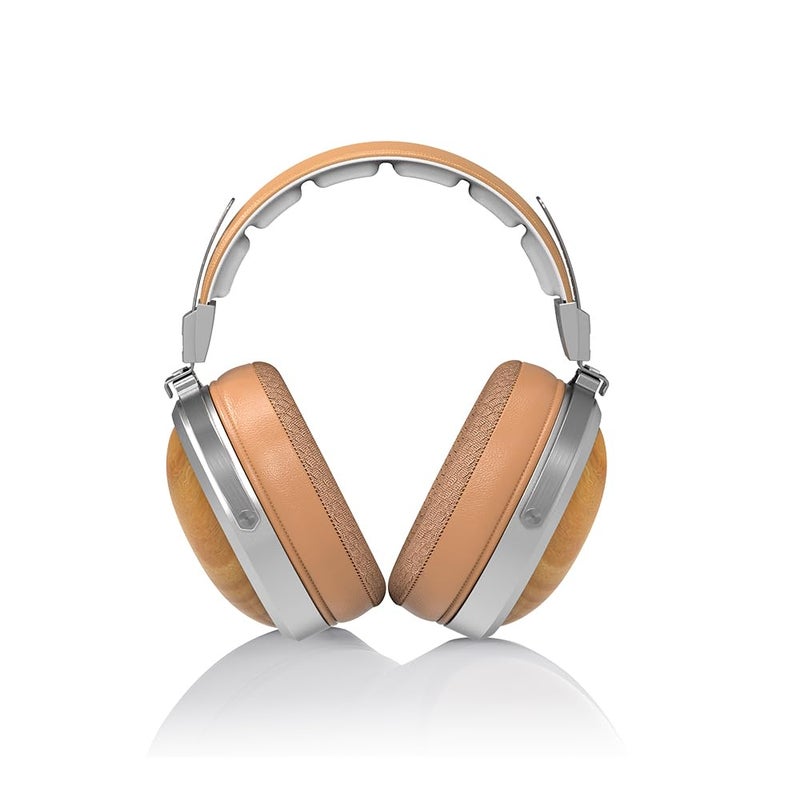 FiiO FT1 ClosedBack OverEar Nanowood Fiber Composite Diaphragm Wired HiFi Headphones Detachable Cable American Black Walnut Wood Ear Cups for Home Studio Recording Beech