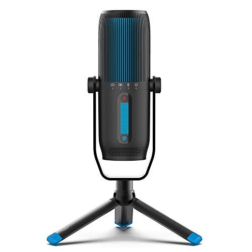 JLab Talk Pro USB Microphone, USB-C Output, Cardioid, Omnidirectional, Stereo, Bidirectional, 192k Sample Rate, 20Hz-20kHz Frequency Response, Volume, Gain Control, Quick Mute, Plug & Play - Image 1