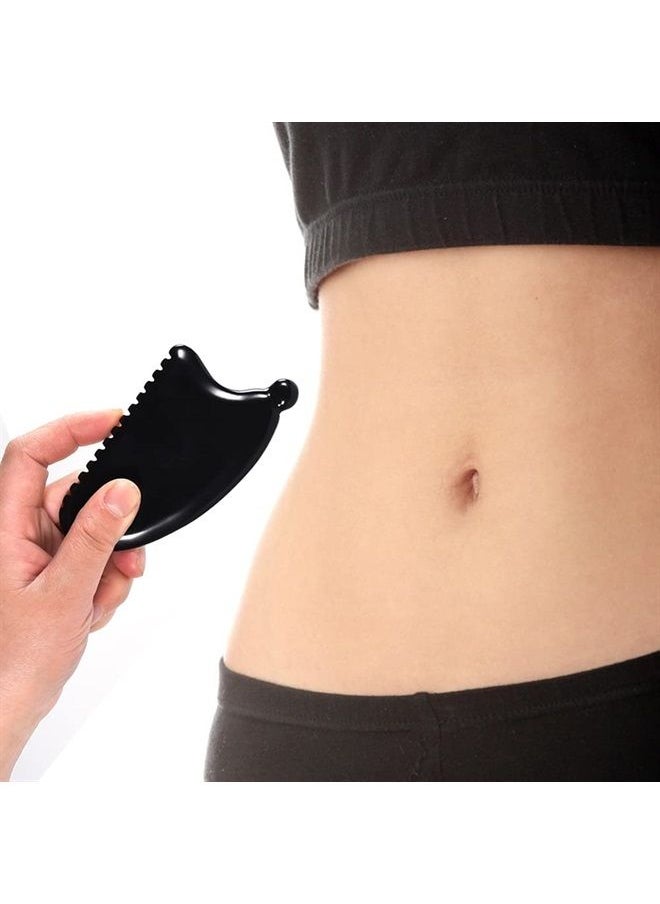 Oarkive - Gua Sha Face Massager Gua Sha Bian Gua Sha Stone Facial Body Lymphatic Drainage Massager Wildling Guasha Tool Face Sculptor Tool - Image 1