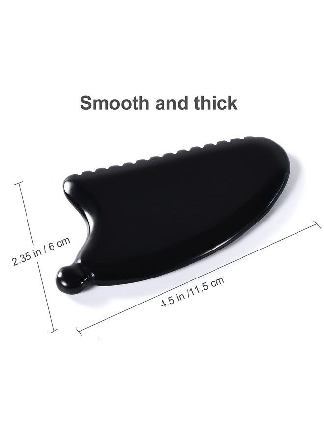 Oarkive - Gua Sha Face Massager Gua Sha Bian Gua Sha Stone Facial Body Lymphatic Drainage Massager Wildling Guasha Tool Face Sculptor Tool - Image 1
