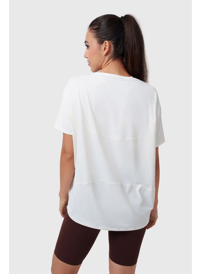 NALA White Performance Tee - Image 4