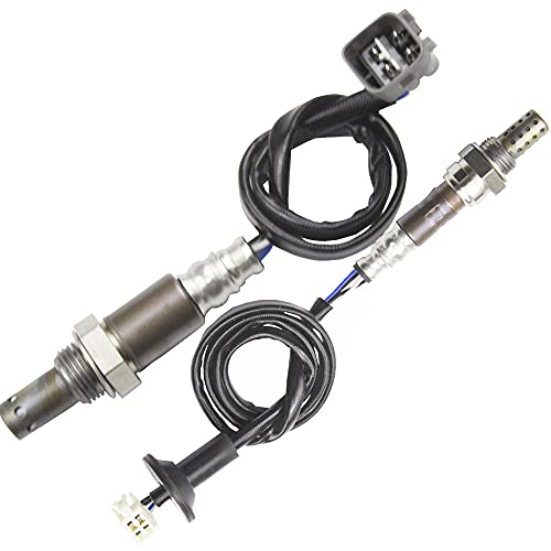 higherbro 2x Oxygen sensor for 2009-2010 Toyota Corolla Martrix 1.8L; 2009-2010 Pontiac Vibe 1.8L Upstream +Downstream - Image 1