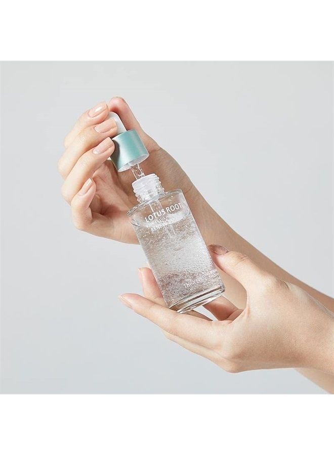 THE YEON Korean skin care TheYEON Lotus Root Renew Essence (50ml 1.69fl oz) Hyaluronic Acid, Hydrolyzed Collagen,deep moisturizing,  - Image 2