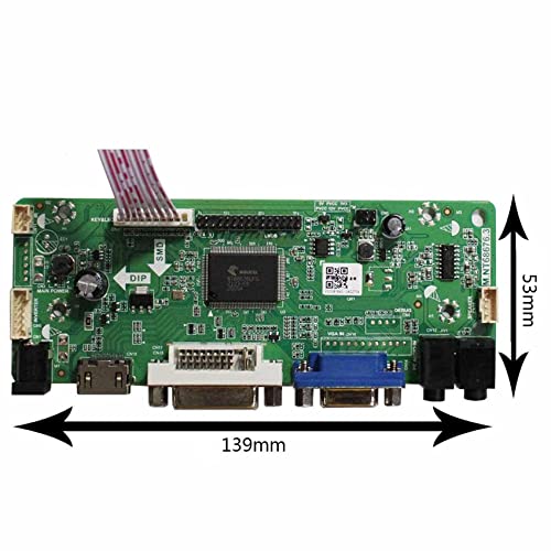 VSDISPLAY 17" 19" 1280x1024 6Pin LED Backlight 30Pin LVDS LCD VGA DVI Audio Controlller Kit, Fit to Modification LCD M170ETN01 1 M170ETN01.3 M190ETN01.0 G190ETN01.0 - Image 3