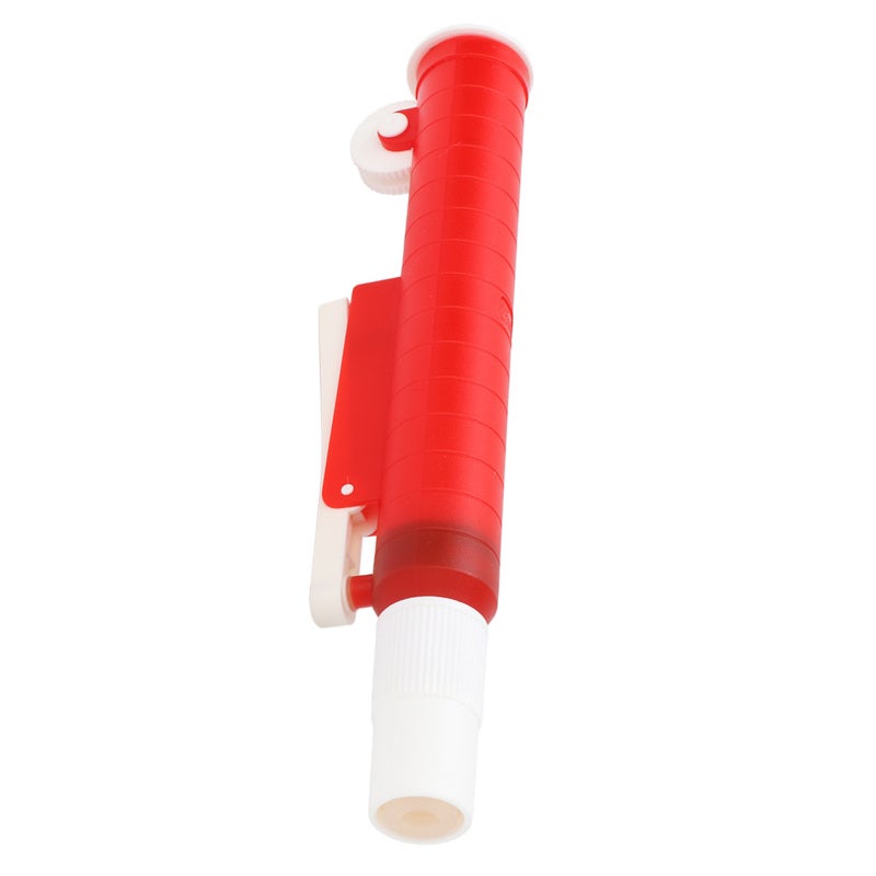 Pipette Pump: 25 Ml Capacity, One Hand Easy Operation, Precision Thumb Wheel Liquid Dispensing - Rapid Side Lever Emptying, Compatible With Glass And Plastic Pipettes for Laboratory Liquid Handling - Image 5
