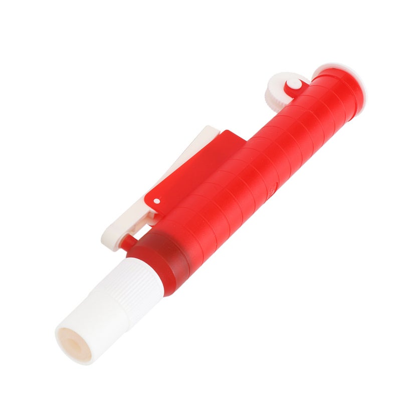 Pipette Pump: 25 Ml Capacity, One Hand Easy Operation, Precision Thumb Wheel Liquid Dispensing - Rapid Side Lever Emptying, Compatible With Glass And Plastic Pipettes for Laboratory Liquid Handling - Image 2
