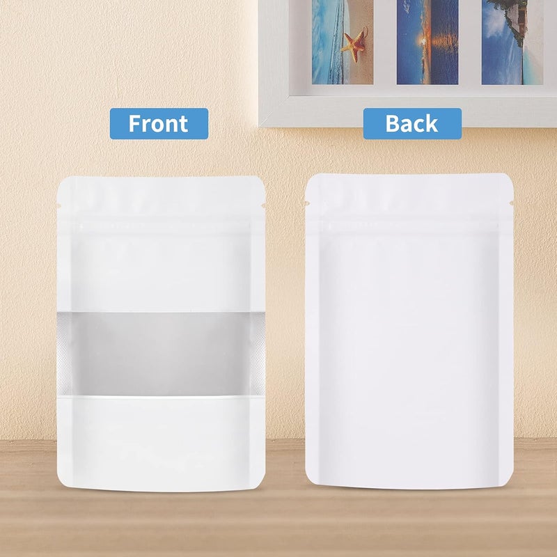 TRUE SHOP THE ULTIMATE SOLUTION FOR FOOD STORAGE POLYESTER FOIL POUCH STANDUP BAGS WITH SELFSEALING TECHNOLOGY MATT WHITE 1000 GRAM 12INCHx8INCH OR30CMx20CM PACK OF 20 - Image 5
