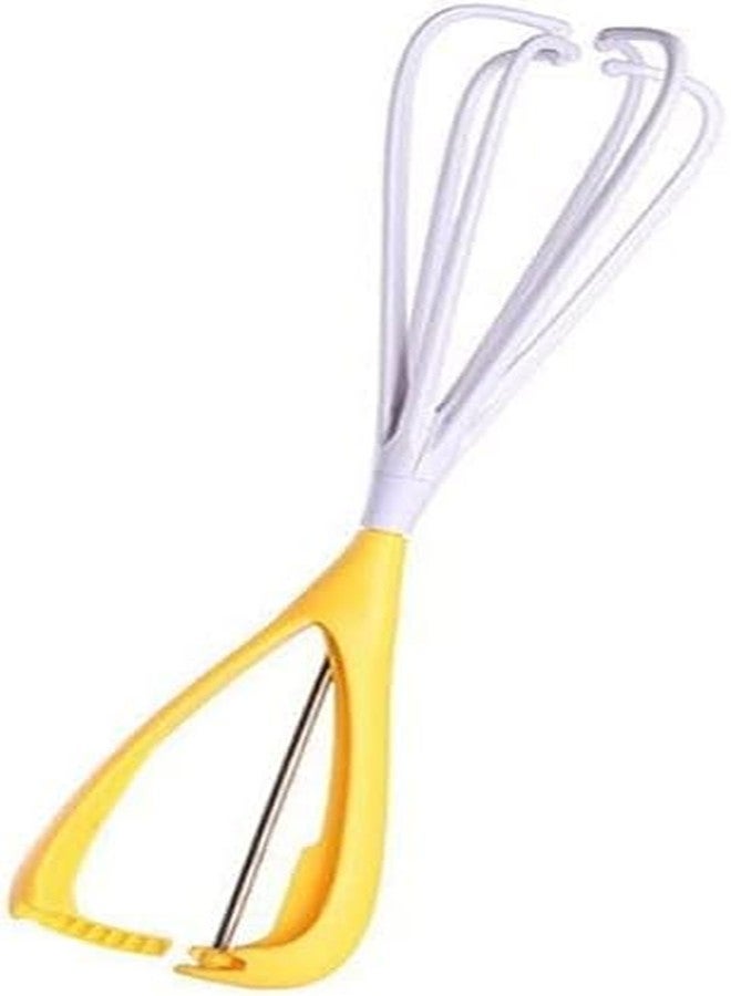 Sevia Mechanical Whisk Whisker Twisker Kitchen Cooking Tool Egg Beater Mixer Classic Hand Crank Style Egg Beater Rotating Hand Blender Mixer - Image 1