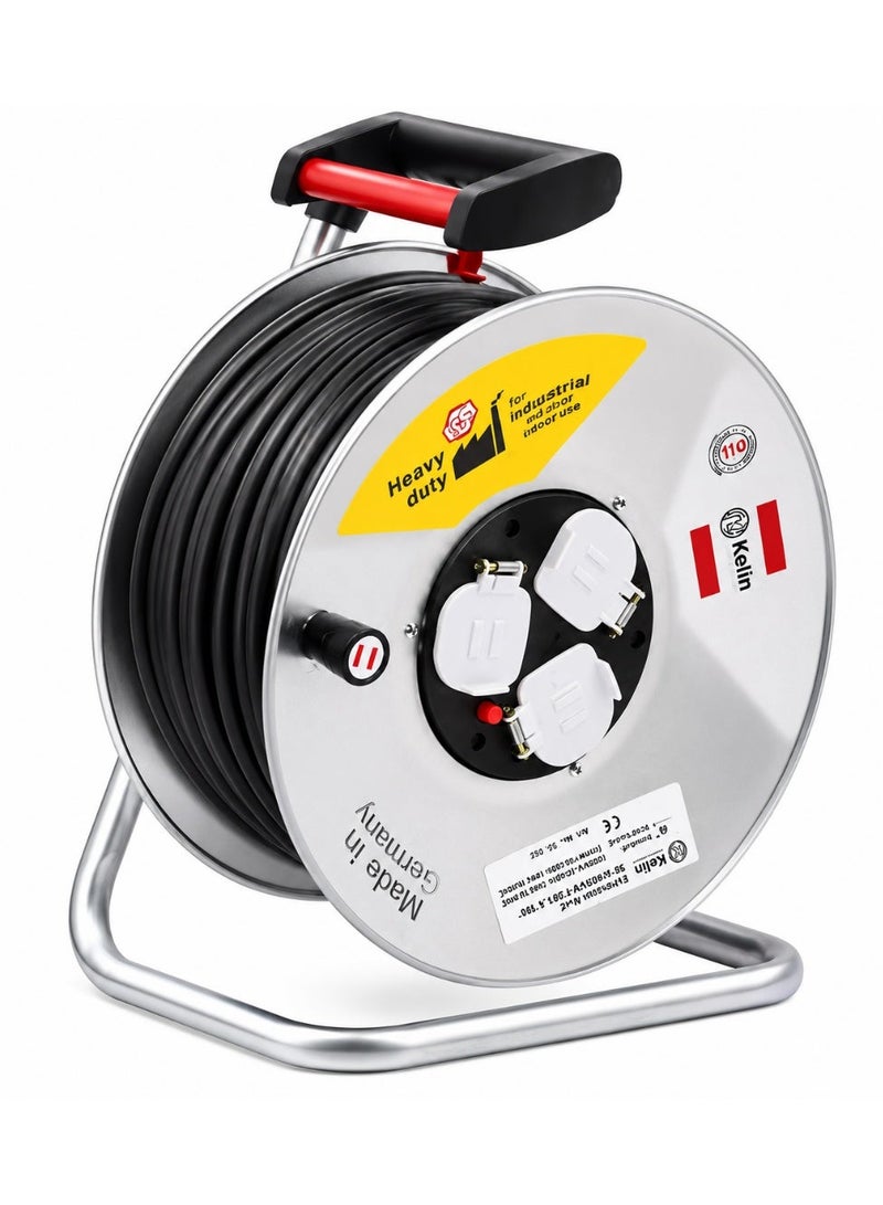 Koeln 50-Meter German Power Cable Reel - Image 1