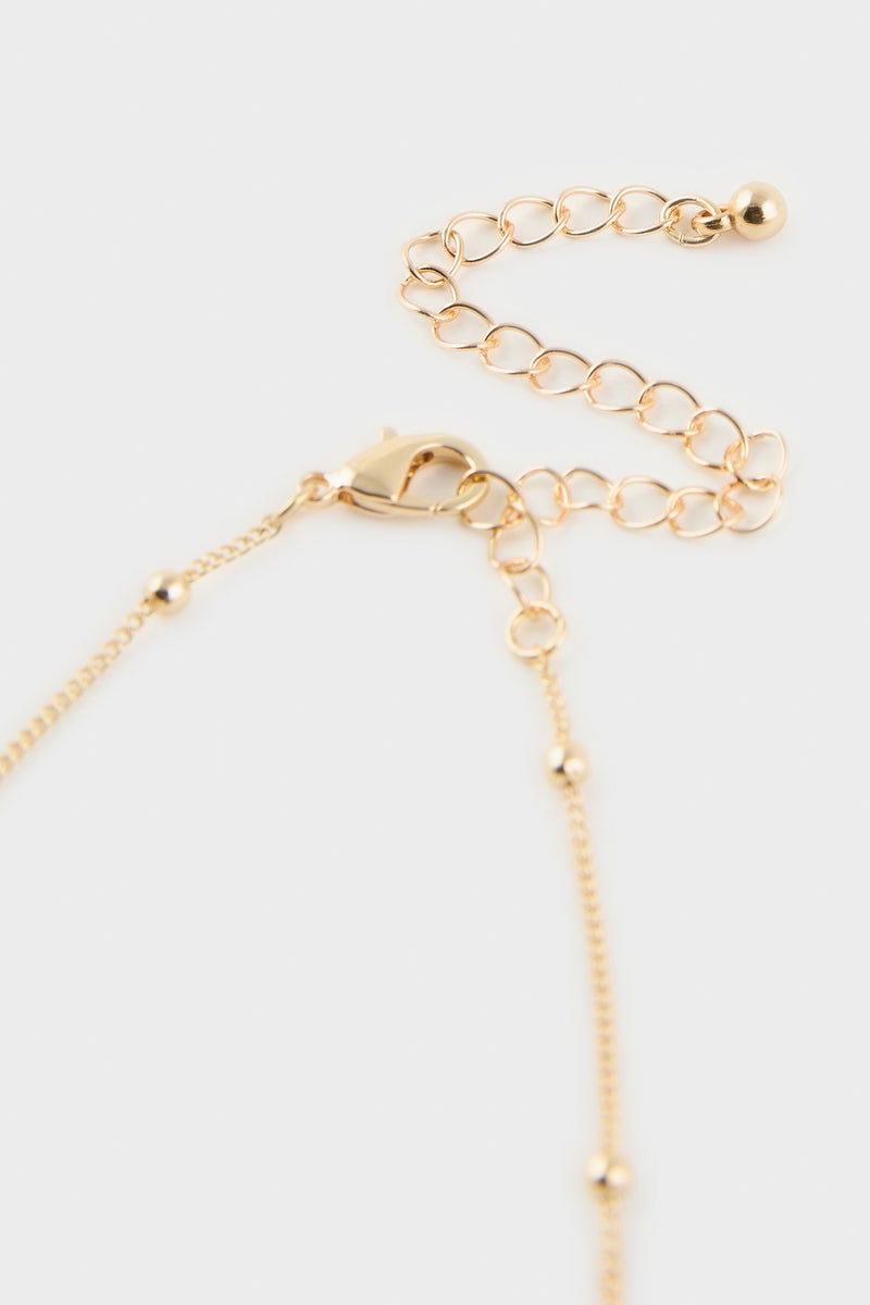 DeFacto Gold Woman Woman 3 Piece Necklace Set Casual - Image 5