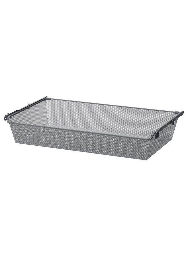 erorex Mesh Basket With Pull-Out Rail, Dark Grey, 100X58 Cm - Image 1