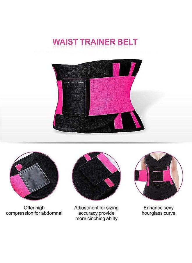 Ant Women Waist Belt Trainer, Adjustable Sports Waist Support Power Waist Belt, Back Support Belts Slimming Belly Band Shaper L  - Image 4