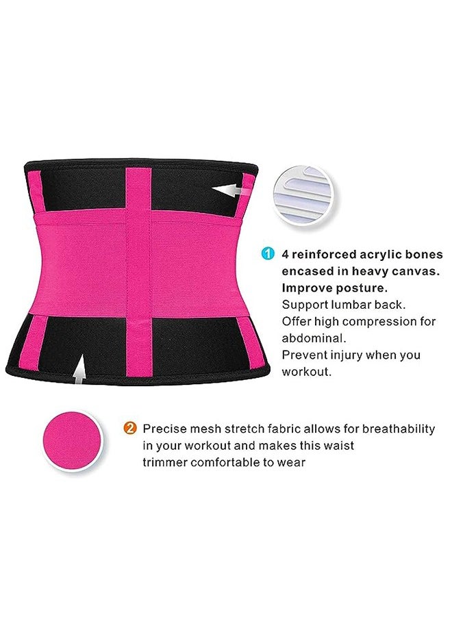 Ant Women Waist Belt Trainer, Adjustable Sports Waist Support Power Waist Belt, Back Support Belts Slimming Belly Band Shaper L  - Image 5