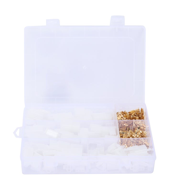 Car Electrical Connector Block 2.8-2/3/4/6 Way with Fixing Hook - Copper and Nylon Wire Crimp Terminal Block for Auto Motorcycle Boat - Image 4
