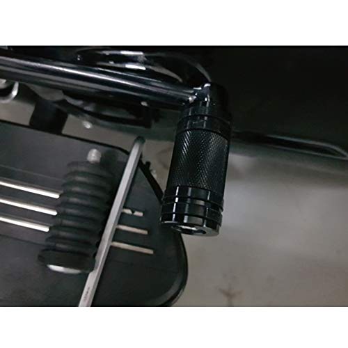 ONETEN Black CNC Motorcycle Gear Shift Lever Foot Pegs Shifter Peg for Harley Davidson Touring Dyna Sportster Softail Street - Image 2
