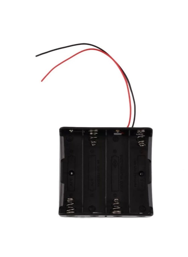 18650 Quad Battery Holder, 14.8V Output Lithium Battery Holder 18650x4 - Image 1