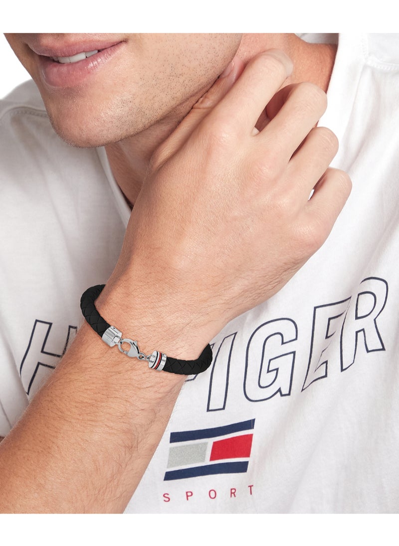 TOMMY HILFIGER TH JEWELRY SS24 SILICONE MENS SILICONE BRACELET - 2790553  - Image 2