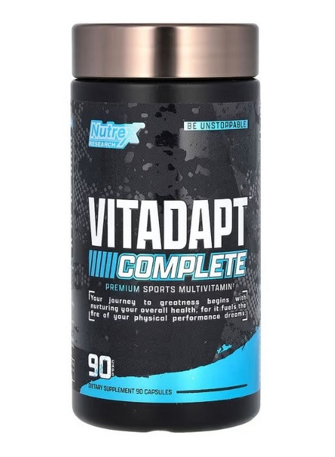 Nutrex Research Vitadapt Complete Premium Sports Multivitamin 90 Capsules - Image 1