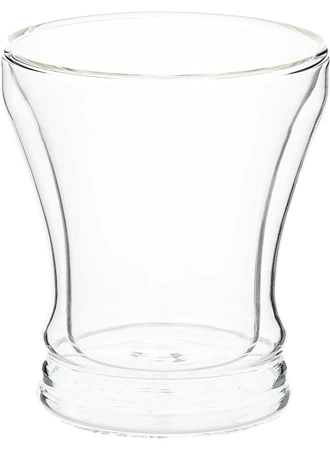 Cuisine Art Clear Expresso Coffee Cups, Insulated Coffee Mugs, Heat-Resistant Double Wall Glass Cups, Tea Whiskey Mug, Coffee Mug, 250Ml - 5Pieces Set