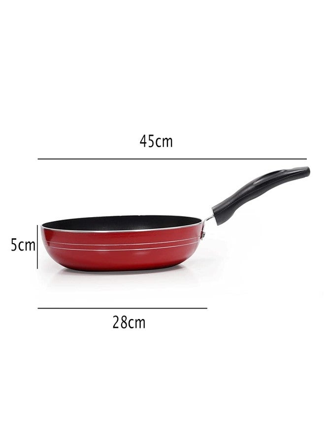 Blueberry's Nonstick Appachatty+Frying Pan 24cm Induction Base,Made in India (Combo) - Image 3