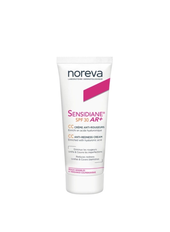 Noreva Sensidiane AR+ CC Anti-Redness Cream SPF30 40ml - Image 1