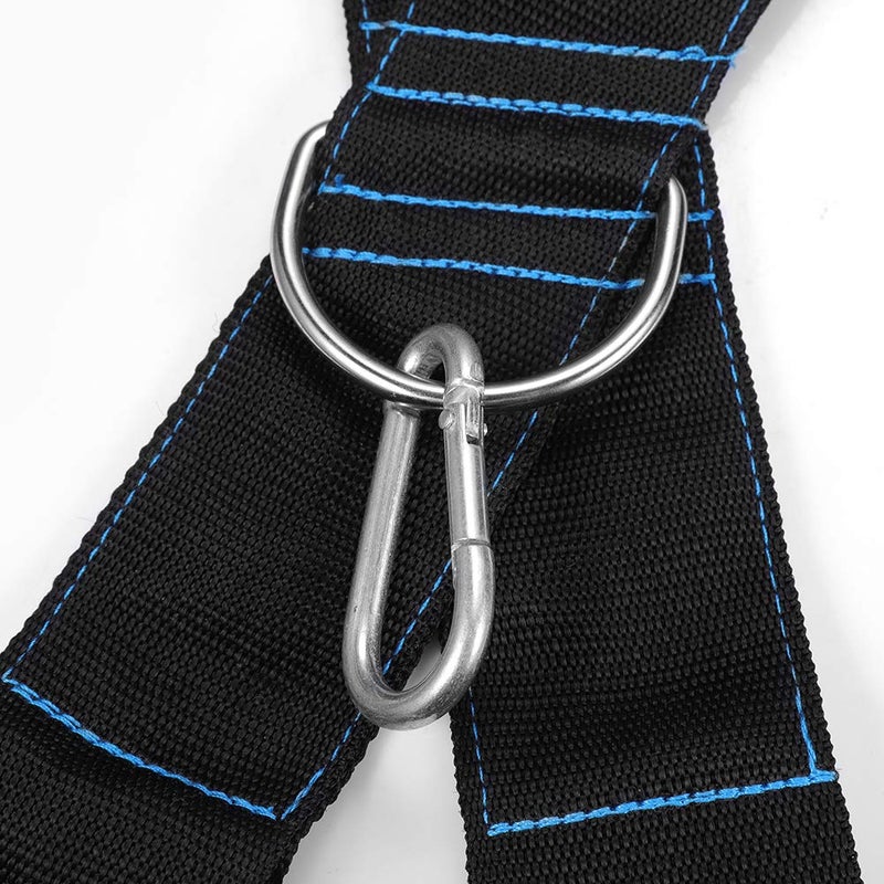 MOOCY Training Sled Harness Vest with 9' Pull Strap & 5-Point Anchor - Youth Fit (Up to 36" Girth) | Resistance Speed Training for Tire/Sled Fitness, Compatible with Bungees/Towlines - Image 3