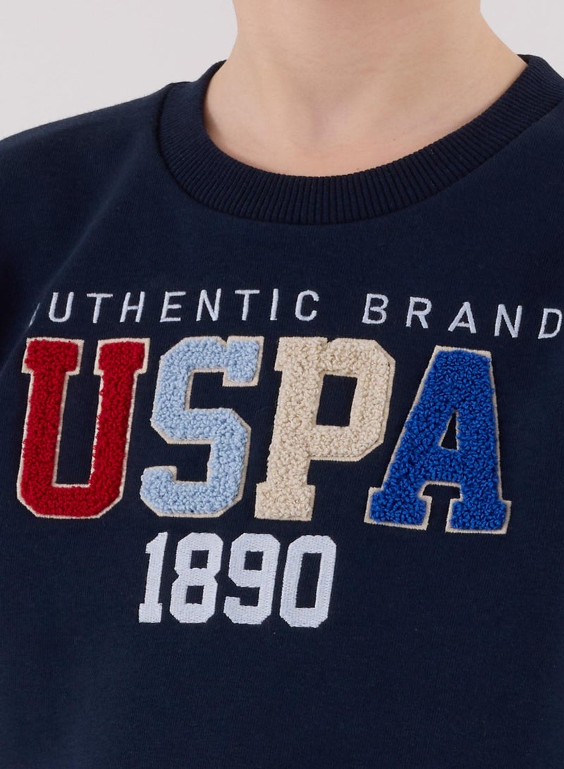 U.S. Polo Assn. Boys Navy/Red 2-Piece Set - Image 5