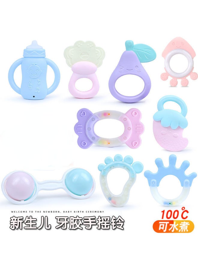Baby Teething Toy 0-3-6 Months Old Baby 0-1 Year Old Newborn Male And Female Children Molars Can Be Boiled - Image 5