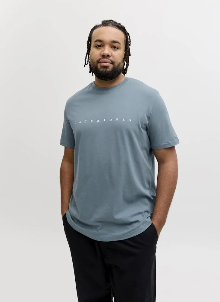 Plus Size Graphic Crew Neck T-Shirt