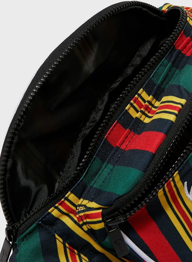 Karl Kani Signature Striped Waist Bag