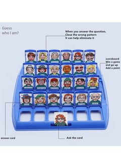 Reva Puzzle Fun Guess Who Is It Board Game Toys  - Image 5