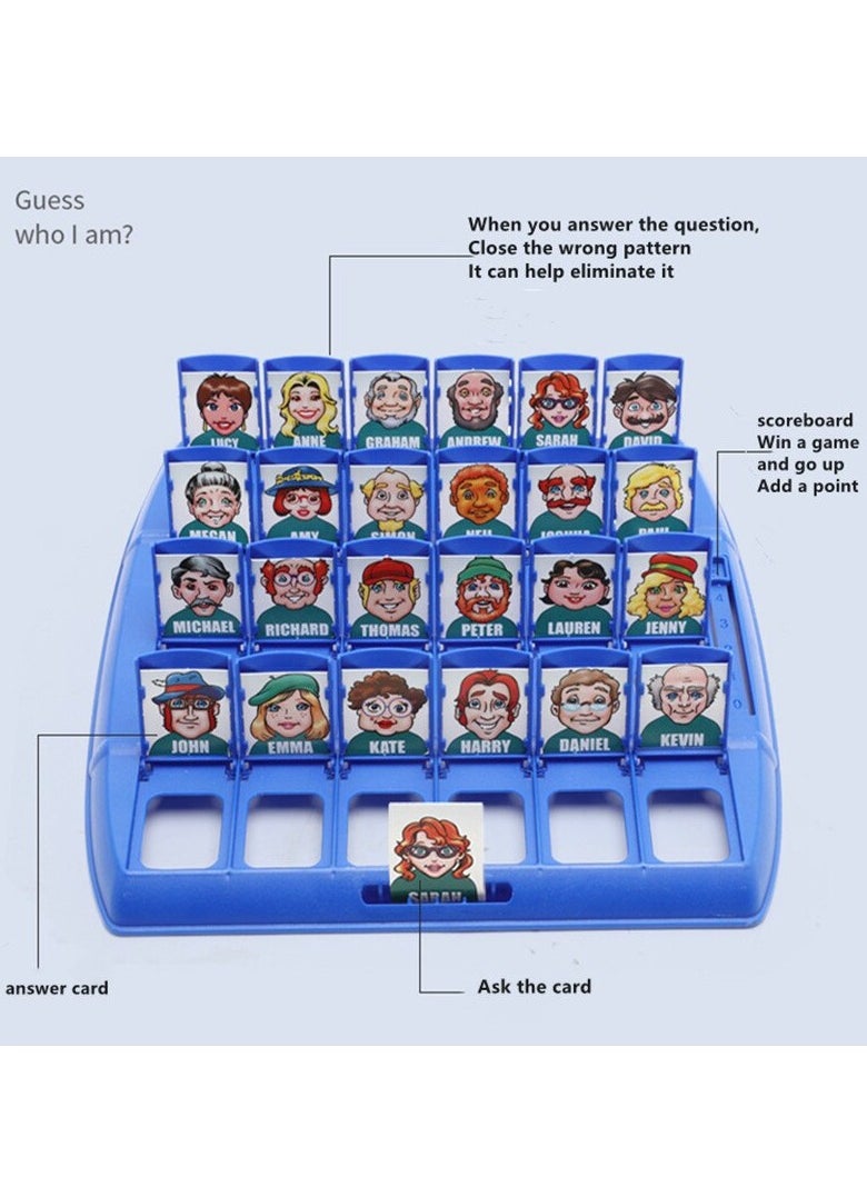 Reva - Puzzle Fun Guess Who Is It Board Game Toys - Image 1