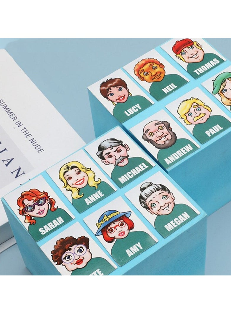 Reva - Puzzle Fun Guess Who Is It Board Game Toys - Image 1